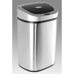 Kosz Bezdotykowy DZT 80-4 Steel 80l